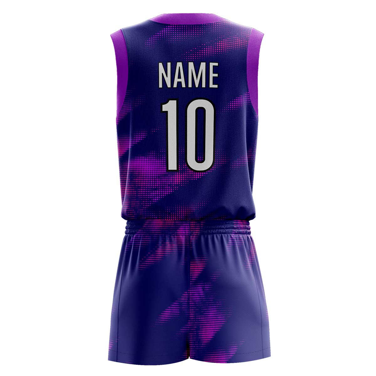 Custom Purple Reign Women’s Basketball Uniform Set - Image 2