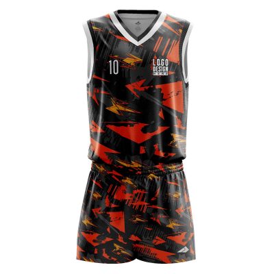 Custom Gold Rushers Men’s Basketball Uniform Set