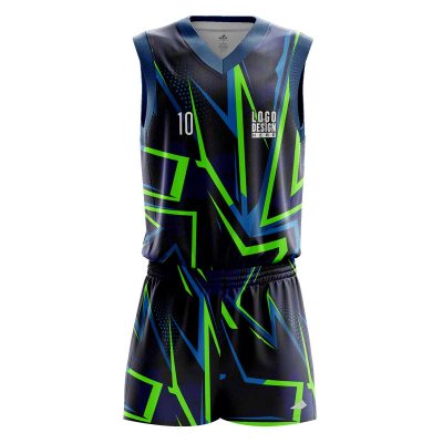 Custom Neon Blazers Women’s Basketball Uniform Set