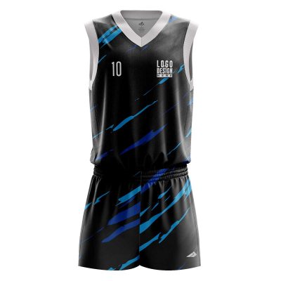 Custom Black Panthers Women’s Basketball Uniform Set