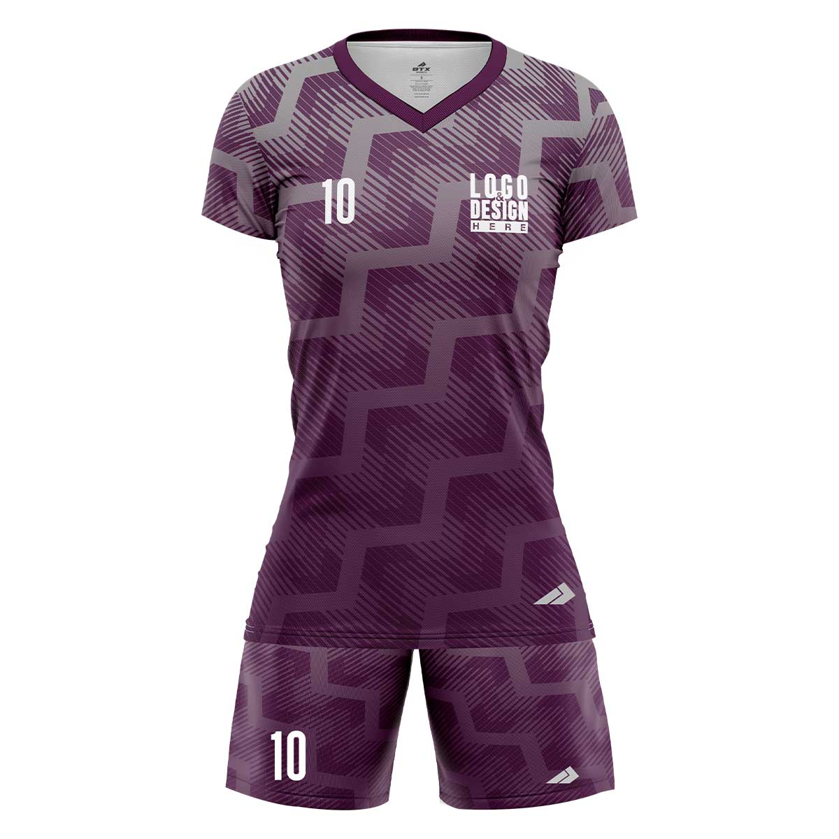 Custom Rampage Women’s Soccer Uniform Set