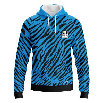 Zebra Stripes Men’s Hoodie
