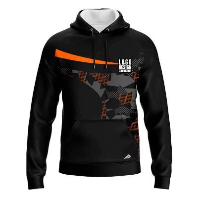 Grunge Curves Men’s Hoodie