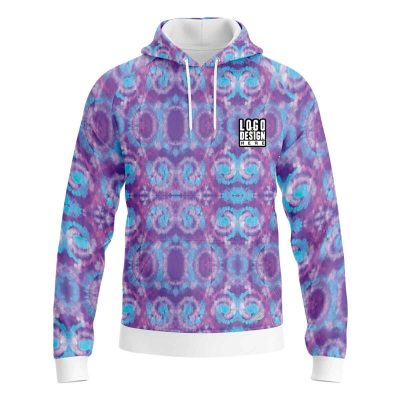 Groovy Tie Dye Men’s Hoodie