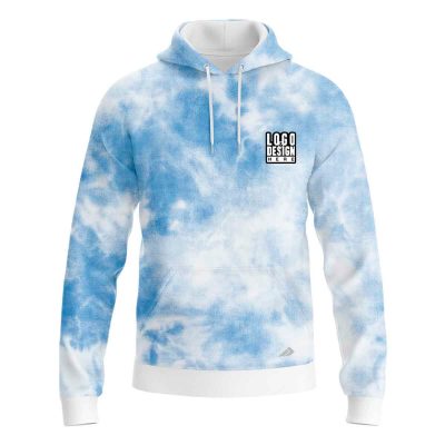 Basic Tie Dye Men’s Hoodie