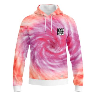 Spiral Tie Dye Men’s Hoodie