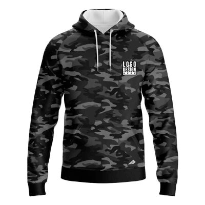 Basic Camouflage Men’s Hoodie