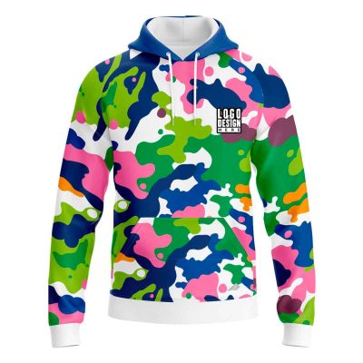 Party Camo Men’s Hoodie