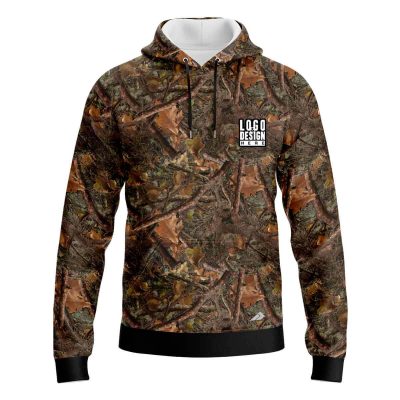 Leaves Camo Men’s Hoodie