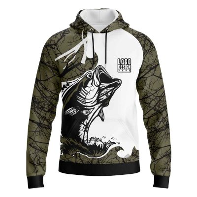 Jumping Bass Men’s Hoodie